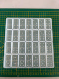 Molde de silicona para dominó
Molde de silicona para crear dominós personalizados