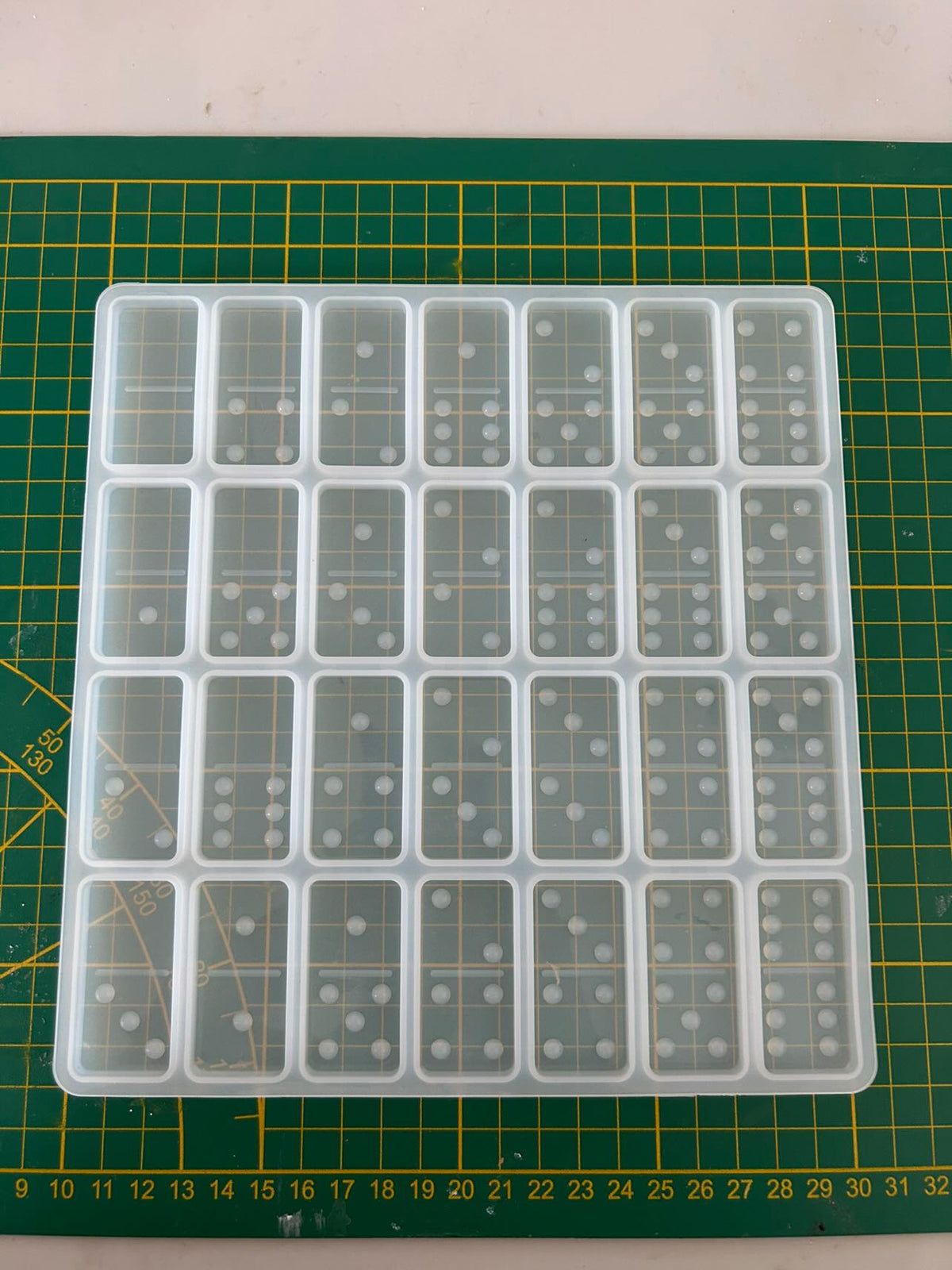 Molde de silicona para dominó
Molde de silicona para crear dominós personalizados
